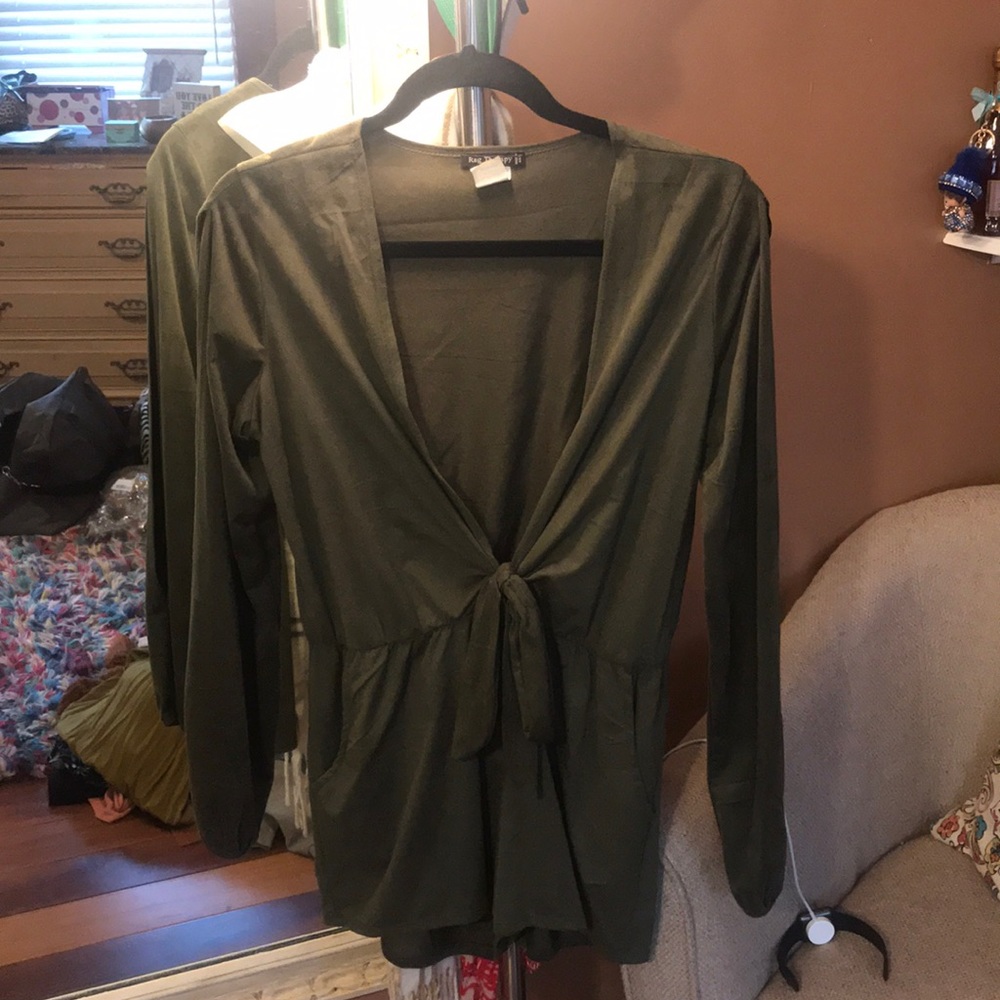 Never worn long sleeve romper